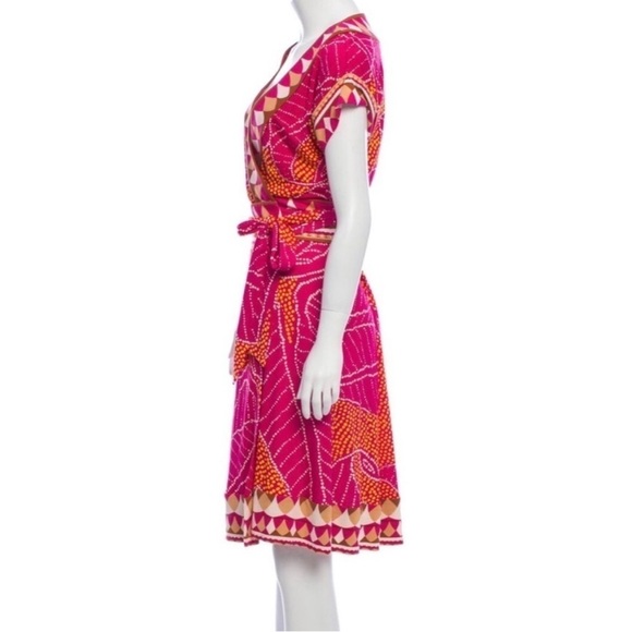 Diane Von Furstenberg Nalia Silk Jersey Wrap Dress - Picture 3 of 8